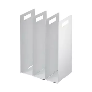 Yamazaki organizator de baie 2-pack culoarea alb imagine