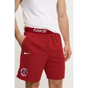 Nike pantaloni scurți de antrenament Los Angeles Angels culoarea rosu, 015E-163N-ANG-RLY imagine