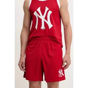 47 brand pantaloni scurți MLB New York Yankees culoarea rosu, BB017PMXYEX657799RD imagine