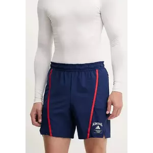 adidas Performance pantaloni scurți de antrenament Designed for Training culoarea bleumarin, JE8234 imagine