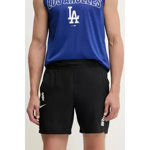 Nike pantaloni scurți de antrenament Chicago White Sox culoarea negru, 01NA-00A-RX-F0V imagine