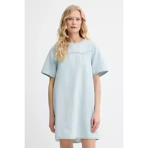 Levi's rochie din denim DENIM TEE DRESS mini, evazată, 001WD imagine