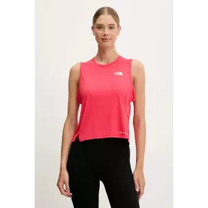 The North Face top de antrenament Sunriser culoarea rosu, NF0A8BBY6IE1 imagine