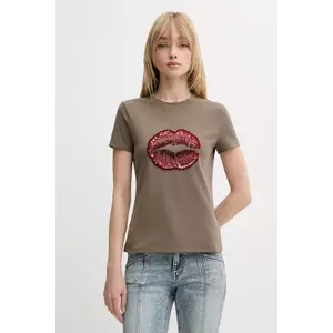 Miss Sixty tricou culoarea maro, 6S2SJ01200 imagine