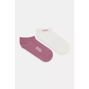 BOSS șosete 2-pack culoarea violet, 50502054 imagine