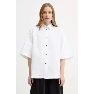 AERON cămașă AVONLEA culoarea bej, cu guler clasic, relaxed, SH196471 imagine