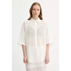 Filippa K cămașă culoarea alb, cu guler clasic, relaxed, 31764.FK imagine