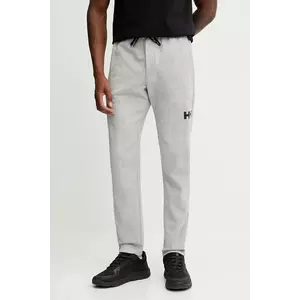 Helly Hansen pantaloni de trening HP TECH culoarea gri, melanj, 34499 imagine