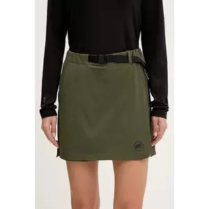 Mammut fustă sport Trekkers culoarea verde, mini, evazată, 1023-01100 imagine