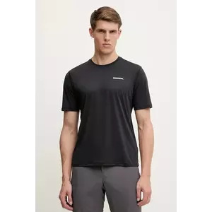 Rossignol tricou sport SIDELHORN culoarea negru, uni, RLNMY08 imagine