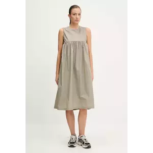 adidas rochie City Escape culoarea verde, mini, evazată, JC5122 imagine