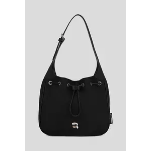 Karl Lagerfeld geantă IKON NYLON culoarea negru, A3W30125 imagine