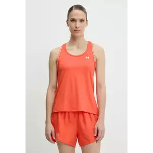 Under Armour top de antrenament Tech Knockout culoarea portocaliu, 1389851 imagine