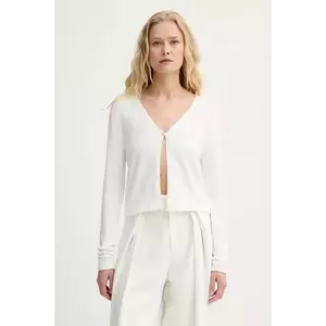 Morgan cardigan culoarea alb, light, MZINA imagine