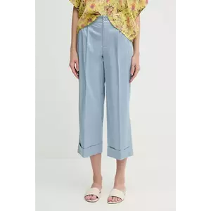 Pedro del Hierro pantaloni drept, high waist, 7609767 imagine