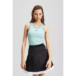 Karl Lagerfeld top din bumbac IKON A3W17079 imagine