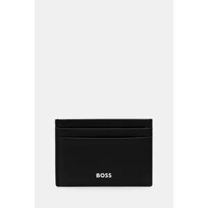 BOSS carcasă din piele culoarea negru, 50546166 imagine
