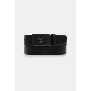 BOSS curea de piele culoarea negru, 50548350 imagine