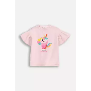 Coccodrillo tricou culoarea roz, HOLIDAY SPLASH GIRL KIDS imagine