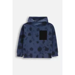 Coccodrillo bluză culoarea bleumarin, cu glugă, COSMIC RAVE BOY JUNIOR imagine