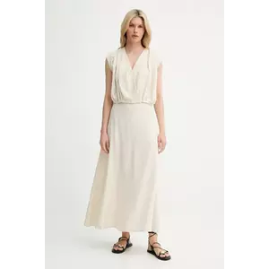 Answear Lab bluză și fustă culoarea bej imagine