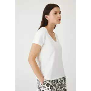 Medicine tricou din bumbac culoarea bej imagine