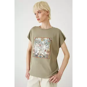 Medicine tricou culoarea verde imagine