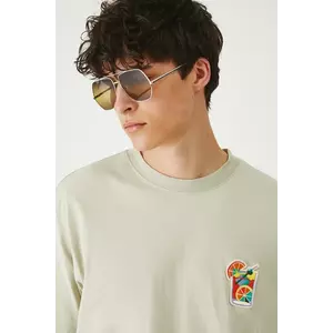 Medicine tricou din bumbac culoarea verde, cu imprimeu imagine