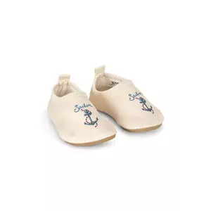 Konges Sløjd pantofi de apă pentru copii ASTER SWIM SHOES culoarea bej, KS103349 imagine