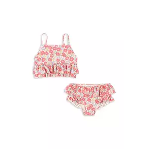 Konges Sløjd costum de baie pentru copii din două piese MANUCA FRILL BIKINI GRS culoarea roz, KS103261 imagine