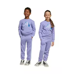 adidas set de trening pentru copii culoarea violet, JD4561 imagine