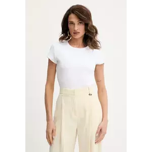 BOSS Orange tricou culoarea alb, cu spate descoperit, 50536871 imagine