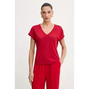 Morgan tricou culoarea roșu, DSAFIR imagine