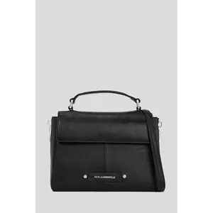Karl Lagerfeld poșetă de piele K/HARDWARE culoarea negru, A3W30338 imagine