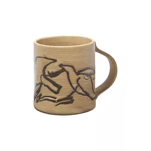 ferm LIVING ceașcă Vuelo Mug 300 ml culoarea bej imagine