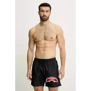 Sprayground pantaloni scurți de baie culoarea negru, SP762BLK imagine