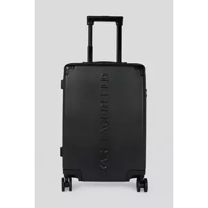 Karl Lagerfeld valiză K/TRAVEL culoarea negru, A3W30245 imagine