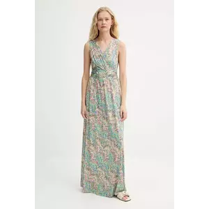 Morgan rochie culoarea verde, maxi, evazați, RPOPPA imagine