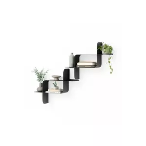 Umbra raft de perete Montage 2-pack culoarea negru imagine