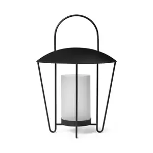 ferm LIVING felinar Abri Lantern culoarea negru imagine