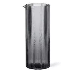 ferm LIVING ulcior de lapte Ripple Milk Jug 400 ml culoarea gri imagine