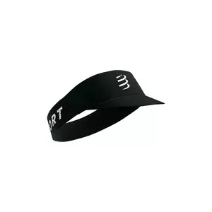 Compressport șapcă cozoroc Pro Racing Visor culoarea negru, uni, XHWU699 imagine