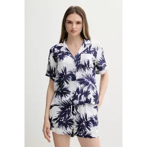 Dkny pijama culoarea bleumarin, YI90052 imagine