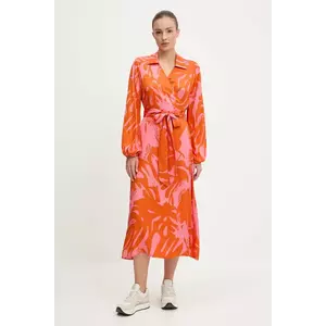 Sportalm rochie culoarea portocaliu, maxi, evazați, 550159 imagine