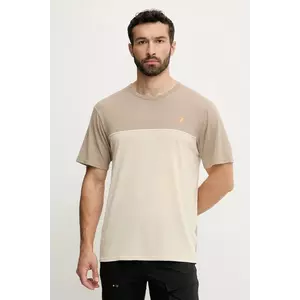 Peak Performance tricou sport culoarea bej, cu imprimeu, G80177 imagine