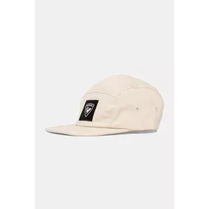 Rossignol șapcă de baseball din bumbac culoarea bej, cu imprimeu, RLNMH18 imagine