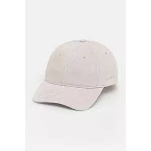 Levi's șapcă de baseball din denim culoarea roz, uni, D7923-0009 imagine