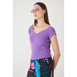 Medicine tricou culoarea violet imagine