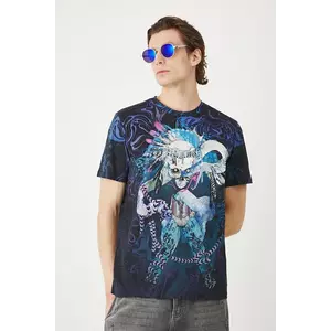 Medicine tricou din bumbac culoarea negru, modelator imagine