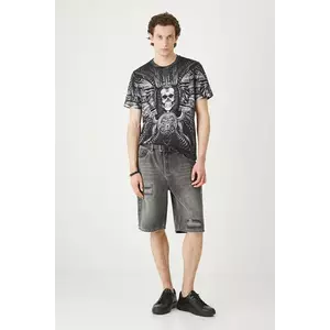 Medicine tricou din bumbac culoarea negru, modelator imagine